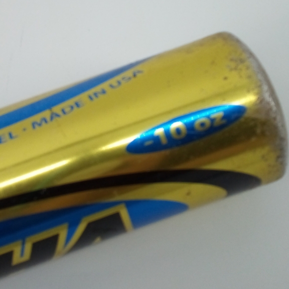 MLB Louisville Slugger Tee Ball 26 Inches 16oz Omaha Gold Baseball Bat TPX - Picture 8 of 12